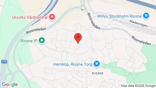 Lägenheter att hyra i Sundbyberg - kort over placeringen