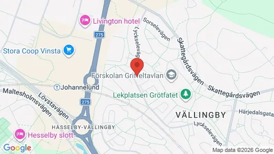 Lägenheter att hyra i Västerort - kort over placeringen