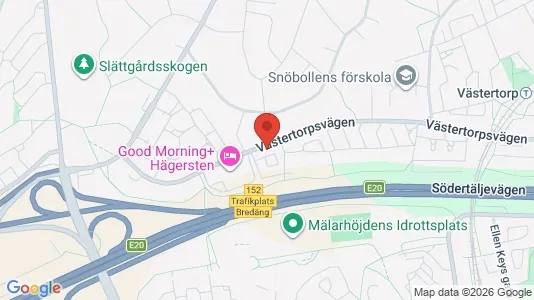 Lägenheter att hyra i Söderort - kort over placeringen