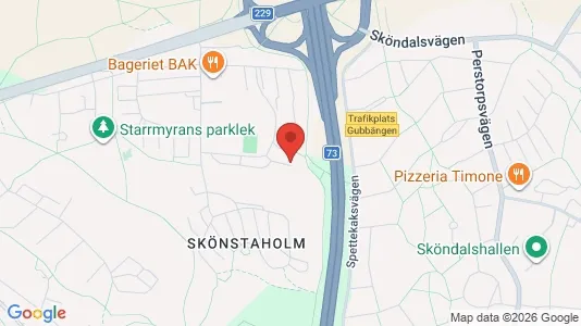 Lägenheter att hyra i Söderort - kort over placeringen