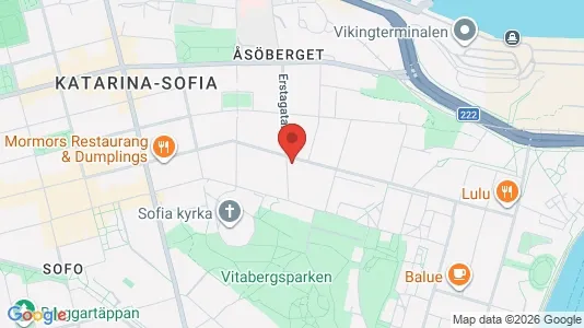 Lägenheter att hyra i Södermalm - kort over placeringen