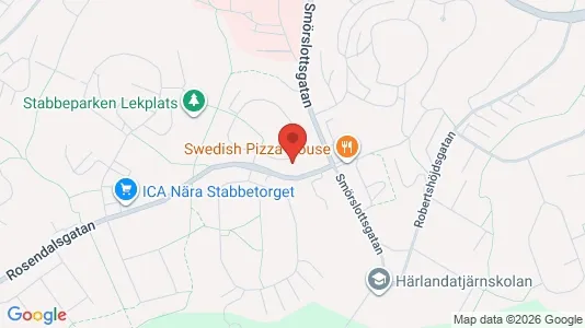 Lägenheter att hyra i Örgryte-Härlanda - kort over placeringen