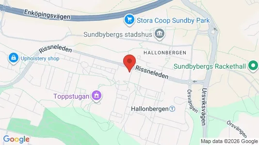 Lägenheter att hyra i Sundbyberg - kort over placeringen
