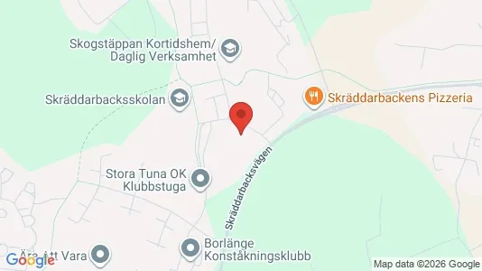 Lägenheter att hyra i Borlänge - kort over placeringen