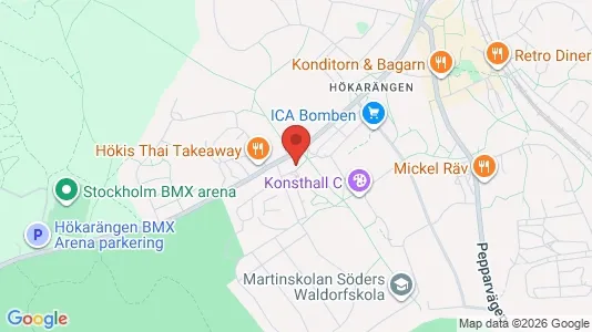 Lägenheter att hyra i Söderort - kort over placeringen