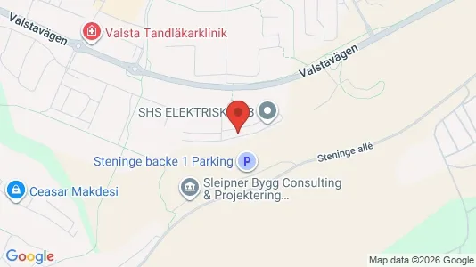 Lägenheter att hyra i Sigtuna - kort over placeringen