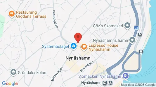 Lägenheter att hyra i Nynäshamn - kort over placeringen