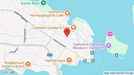 Lägenheter att hyra i Vaxholm - kort over placeringen