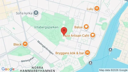 Lägenheter att hyra i Södermalm - kort over placeringen