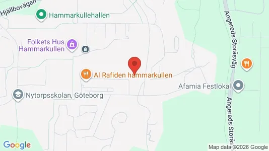 Lägenheter att hyra i Angered - kort over placeringen