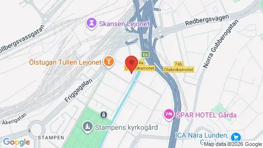Lägenheter att hyra i Örgryte-Härlanda - kort over placeringen