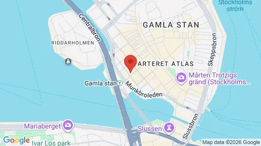 Lägenheter att hyra i Stockholm Innerstad - kort over placeringen