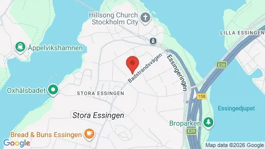 Lägenheter att hyra i Kungsholmen - kort over placeringen
