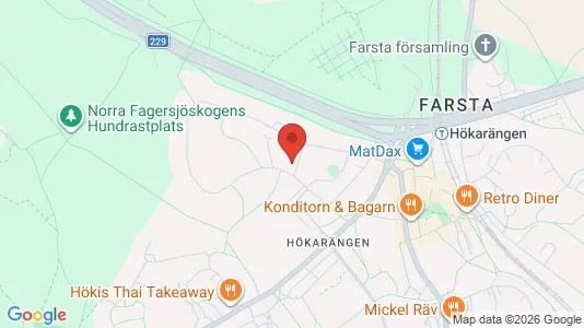 Lägenheter att hyra i Söderort - kort over placeringen
