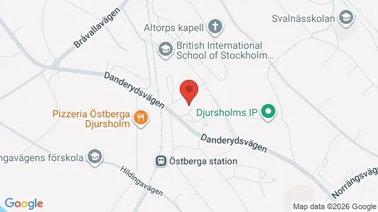 Lägenheter att hyra i Danderyd - kort over placeringen