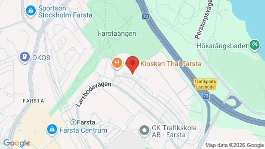 Lägenheter att hyra i Söderort - kort over placeringen