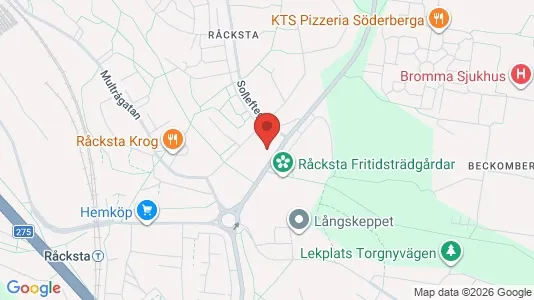 Lägenheter att hyra i Västerort - kort over placeringen