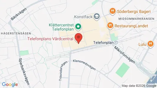 Lägenheter att hyra i Söderort - kort over placeringen