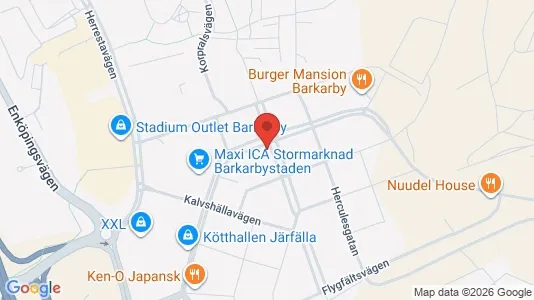 Lägenheter att hyra i Järfälla - kort over placeringen