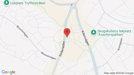Lägenheter att hyra i Strängnäs - kort over placeringen
