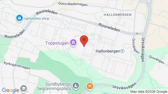 Lägenheter att hyra i Sundbyberg - kort over placeringen
