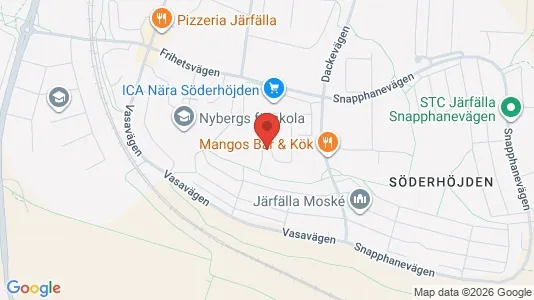 Lägenheter att hyra i Järfälla - kort over placeringen
