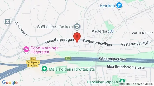 Lägenheter att hyra i Söderort - kort over placeringen