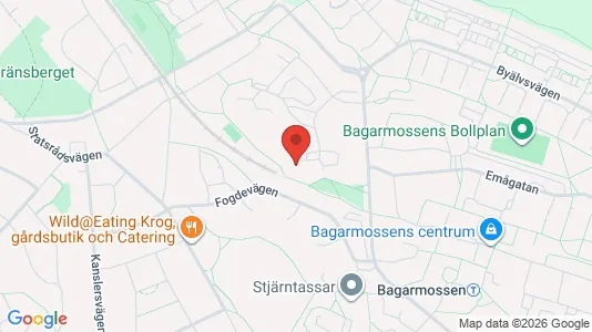 Lägenheter att hyra i Söderort - kort over placeringen