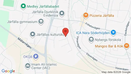 Lägenheter att hyra i Järfälla - kort over placeringen