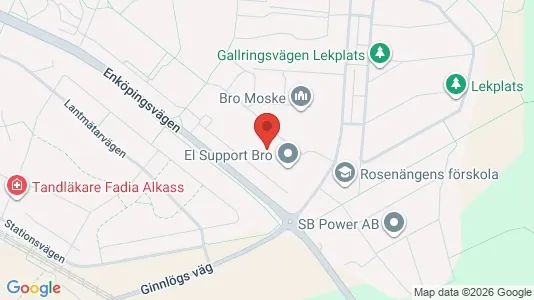 Lägenheter att hyra i Upplands-Bro - kort over placeringen