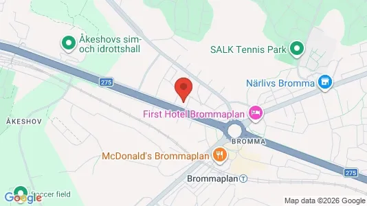 Lägenheter att hyra i Västerort - kort over placeringen