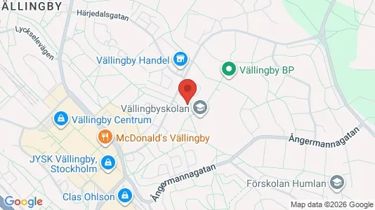 Lägenheter att hyra i Västerort - kort over placeringen