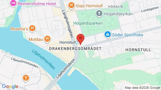 Lägenheter att hyra i Södermalm - kort over placeringen