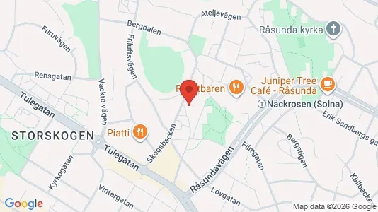 Lägenheter att hyra i Sundbyberg - kort over placeringen