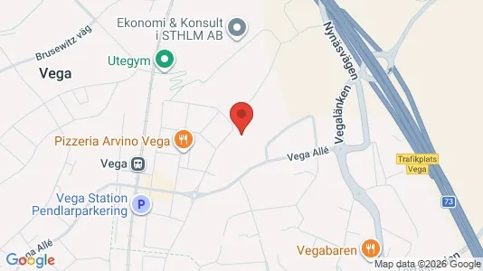 Lägenheter att hyra i Haninge - kort over placeringen