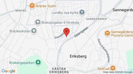 Lägenheter att hyra i Västra hisingen - kort over placeringen