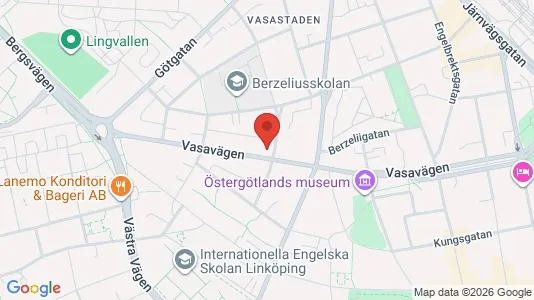 Lägenheter att hyra i Linköping - kort over placeringen