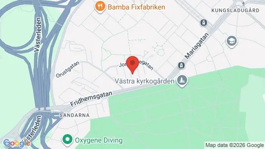 Lägenheter att hyra i Majorna-Linné - kort over placeringen