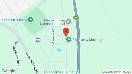 Lägenheter att hyra i Kalmar - kort over placeringen