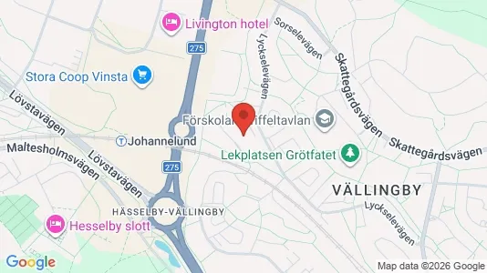 Lägenheter att hyra i Västerort - kort over placeringen