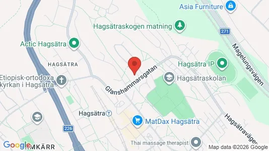 Lägenheter att hyra i Söderort - kort over placeringen