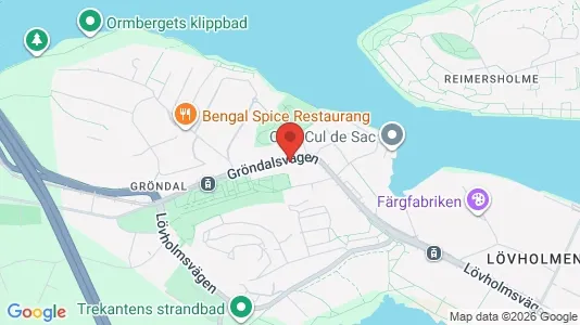 Lägenheter att hyra i Södermalm - kort over placeringen