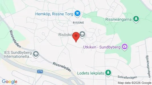 Lägenheter att hyra i Sundbyberg - kort over placeringen