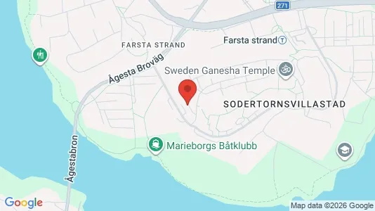 Lägenheter att hyra i Söderort - kort over placeringen