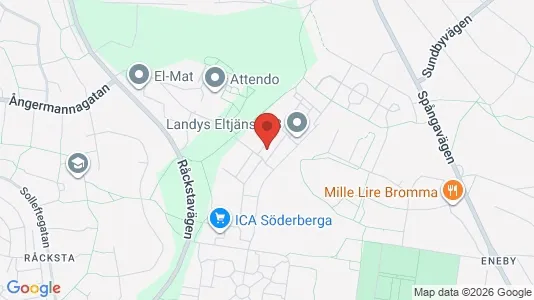 Lägenheter att hyra i Västerort - kort over placeringen