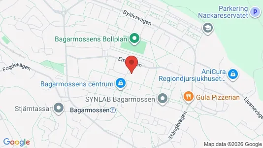 Lägenheter att hyra i Söderort - kort over placeringen