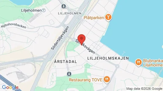 Lägenheter att hyra i Södermalm - kort over placeringen