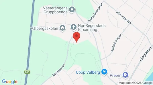 Lägenheter att hyra i Karlstad - kort over placeringen
