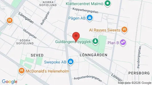 Lägenheter att hyra i Malmö Centrum - kort over placeringen