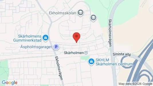 Lägenheter att hyra i Söderort - kort over placeringen
